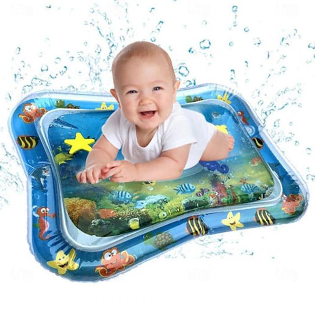 Inflatable Baby Water Play Mat for Infants & Kids