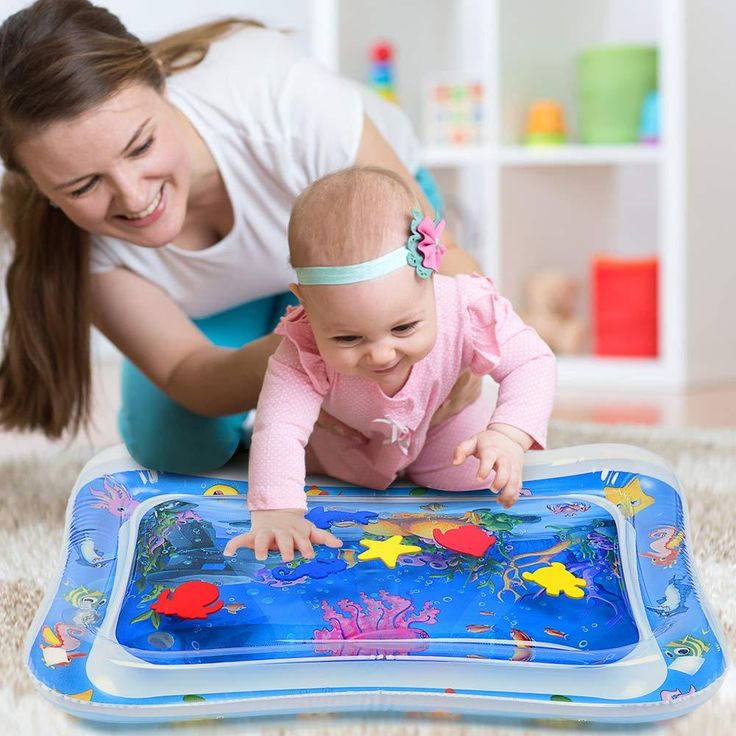 Inflatable Baby Water Play Mat for Infants & Kids