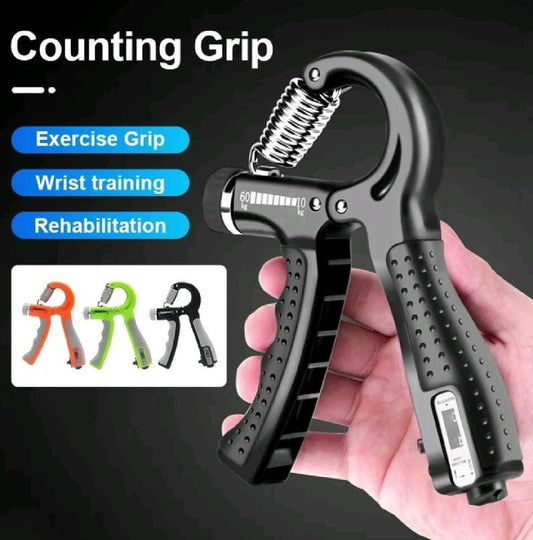 Adjustable Hand Grip Strengthener – 5kg to 60kg Resistance Trainer for Fitness & Rehabilitation