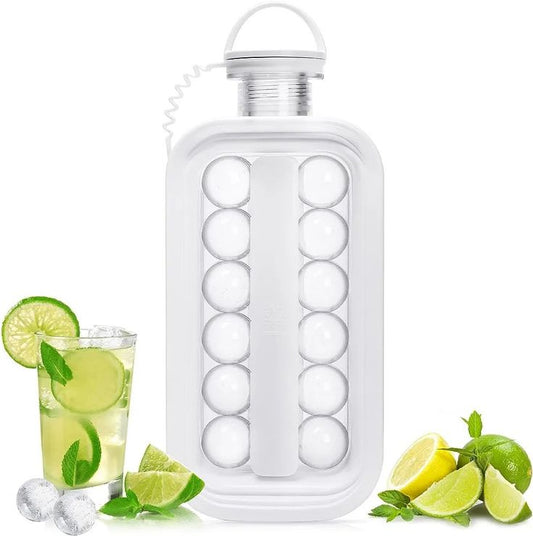 IceBall Maker Bottle – 2-in-1 Ice Mold & Water Bottle