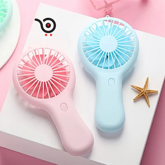 Mini USB Rechargeable Handheld Fan Ultra Quiet, Lightweight & Portable Ideal for Home Office, Travel & Outdoor Use