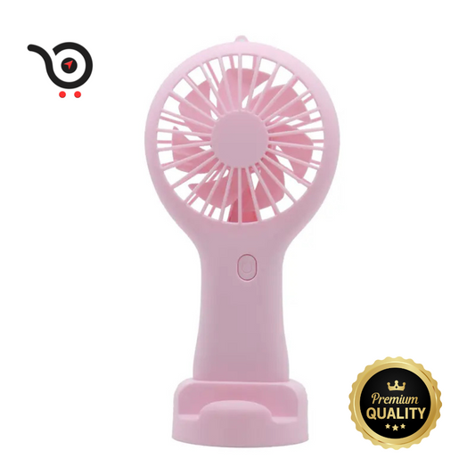 Mini USB Rechargeable Handheld Fan Ultra Quiet, Lightweight & Portable Ideal for Home Office, Travel & Outdoor Use