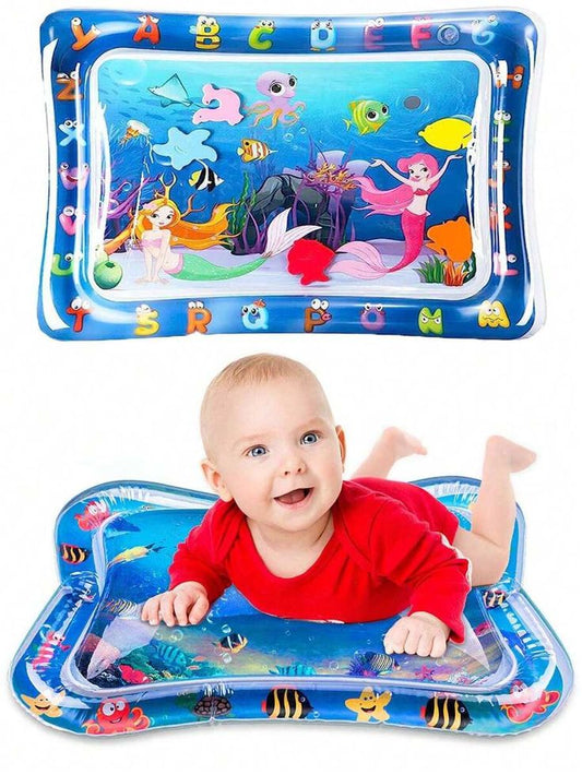 Inflatable Baby Water Play Mat for Infants & Kids